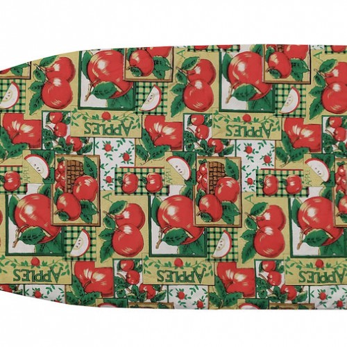 Σιδερόπανο ΚΟΜΒΟΣ  Polycotton με επένδυση αφρολέξ 140Χ50 Red Apples