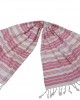 Beach Towel Pareo KOMBOS two-sided Pink Stripes 90x180