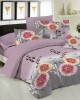 Σετ Σεντόνια Le Blanc Premium Cotton 100%  Chrysanthemum Lilac Μονά 170x270