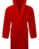 Μπουρνούζι ΚΟΜΒΟΣ Πετσετέ με κουκούλα 420gr/m2 Red