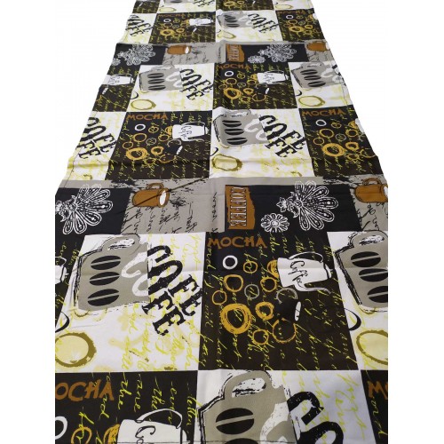 Tablecloth Runner 45X150 KOMBOS Coffee