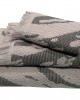 Le Blanc Jacquard Penne Towel 525gr/m2 NAXOS Gray Body 70x140