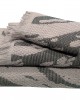 Le Blanc Jacquard Penne Towel 525gr/m2 NAXOS Gray Hand Towel 30x50