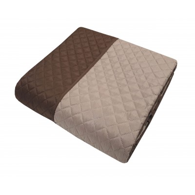 Blanket Le Blanc Microfiber ULTRASONIC 90gr/m2 NEW WITH RELAY BROWN - MOCHA Super Super Double 240X260