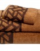 Le Blanc Jacquard Penne Towel 550gr/m2 MYKONOS Beige Face Towel 50x90