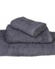 Set of towels 3 pcs COTTON PENNYE 500g/m2 Grey (40x60, 50x90, 75x145)