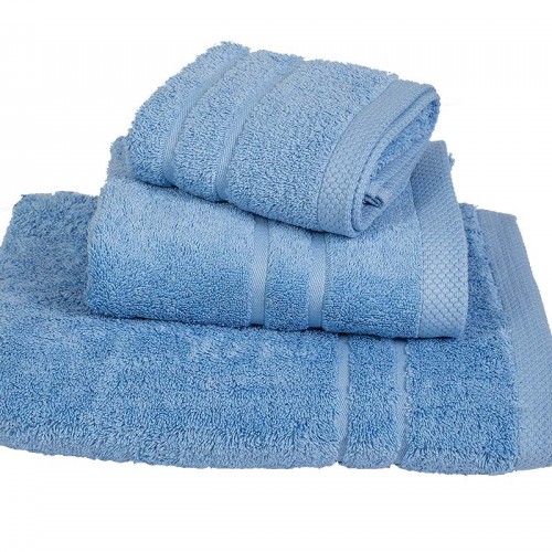 Le Blanc Face Towel 600g/m2 Light Blue 50x95