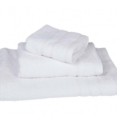 Πετσέτα ΚΟΜΒΟΣ Πεννιέ 500γρ/μ2 Λευκό Σώματος 75x145
