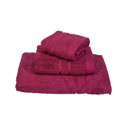 Le Blanc Penny Towel 600g/m2 Crimson Bathroom 80x145