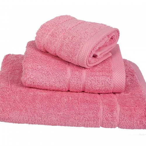 Le Blanc Penny Towel 600g/m2 Pink Bathroom 80x145