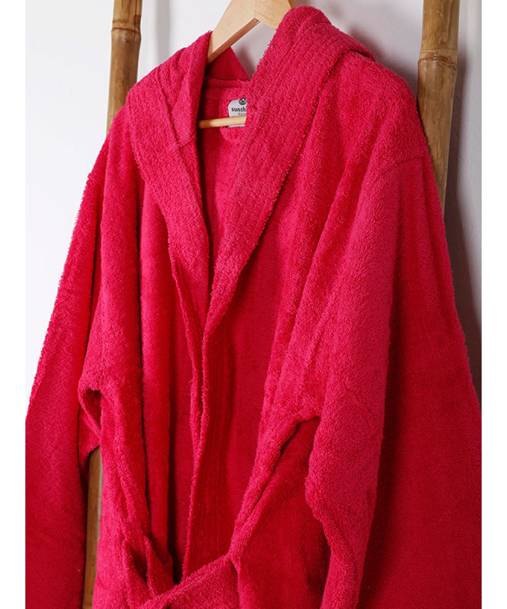 Mini Fuxia bathrobe