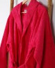 Mini Fuxia bathrobe