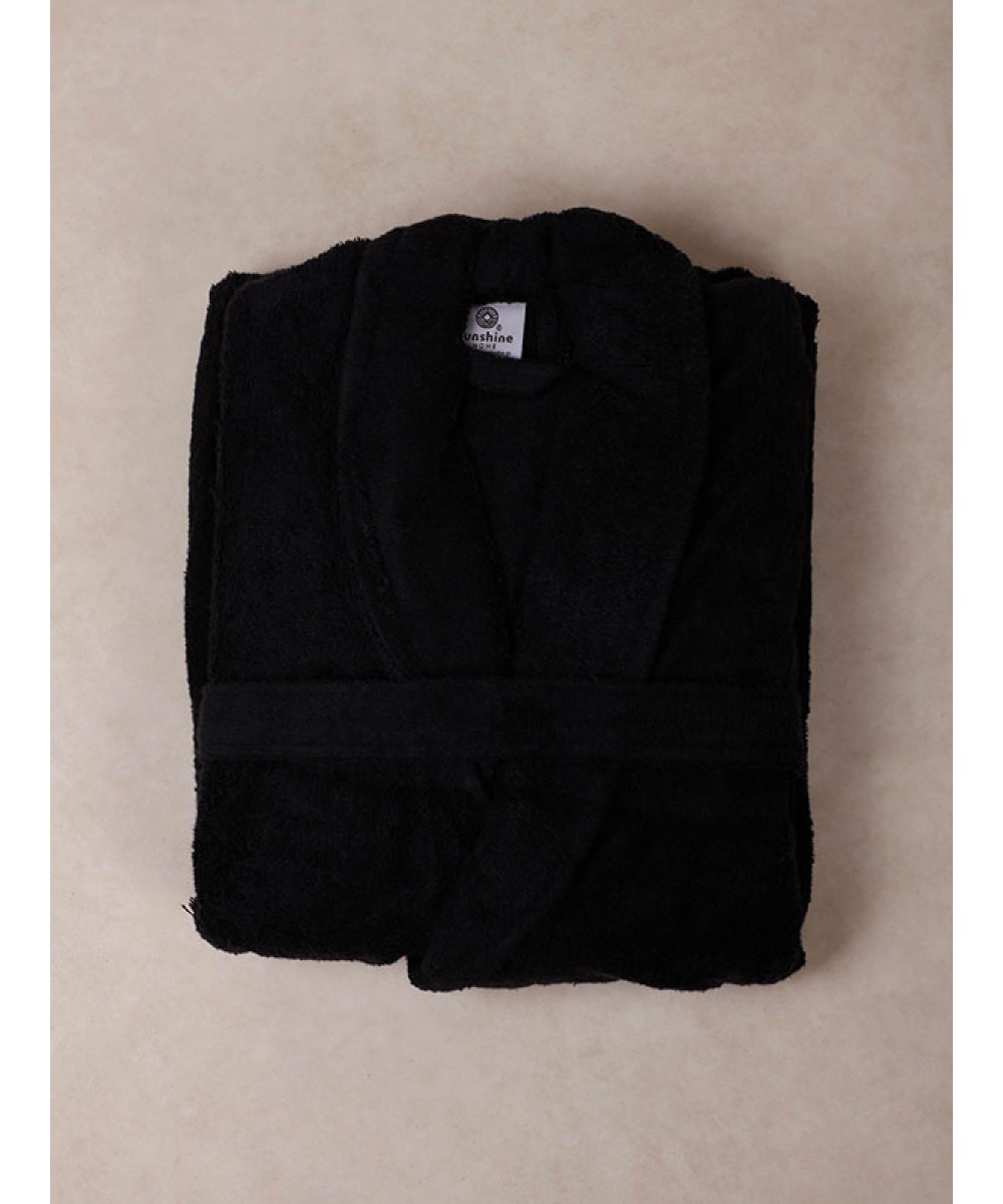 Sato Black bathrobe