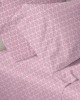 Παπλωματοθήκη Menta Εμπριμέ 940 Pink Υπέρδιπλη (230x250)