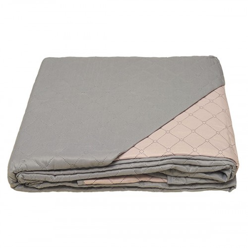 Fiber Grey/Pink Super Double Blanket (220x240)
