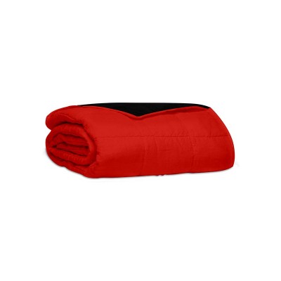 Κουβερλί percale μονόχρωμο Red Μονό (160x220)