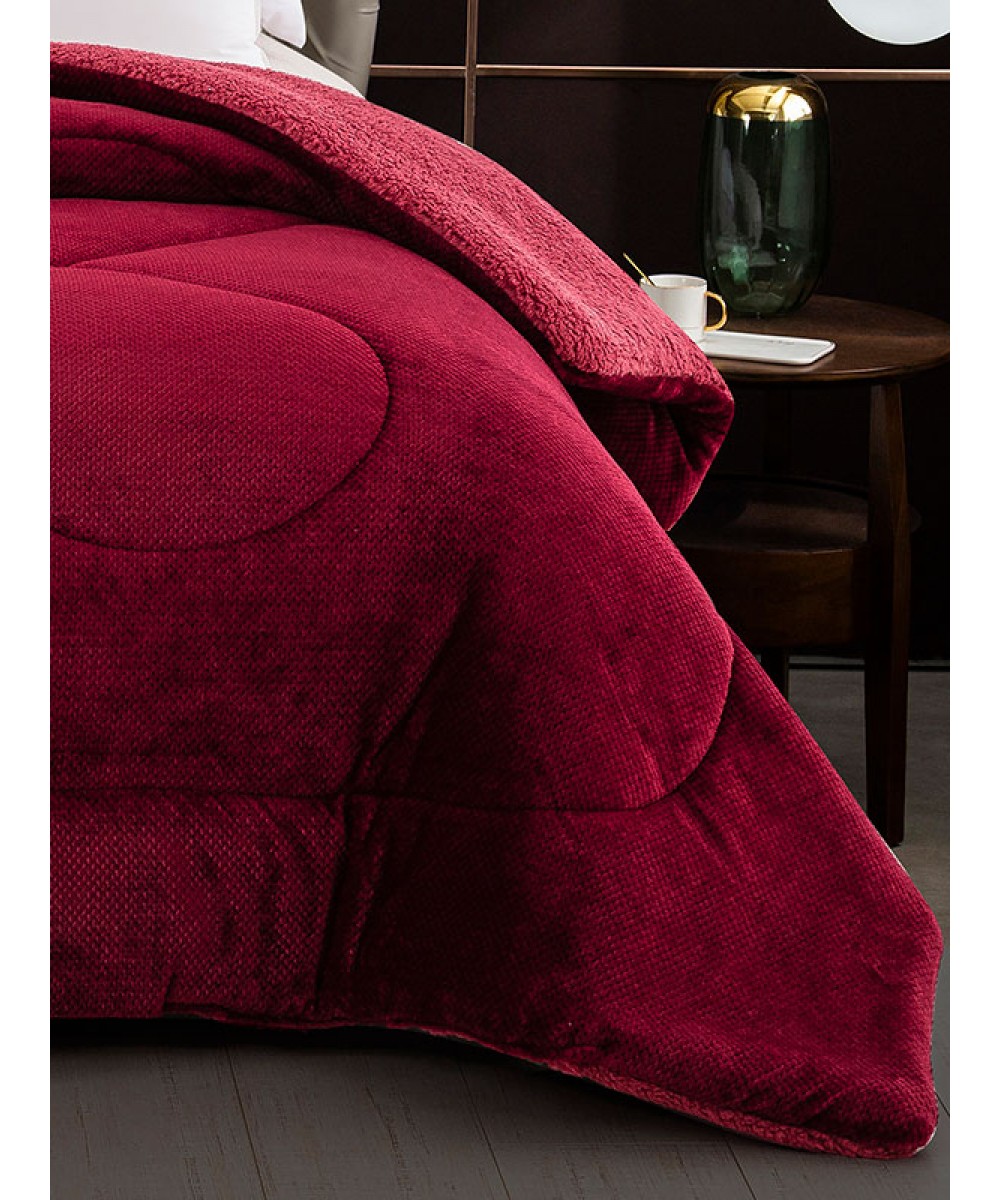 Comforter Clio Red Super Double (220x240)