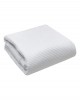 Pique blanket cotton White Super double (230x265)