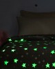 Fluorescent blanket Stars Pink 80x90