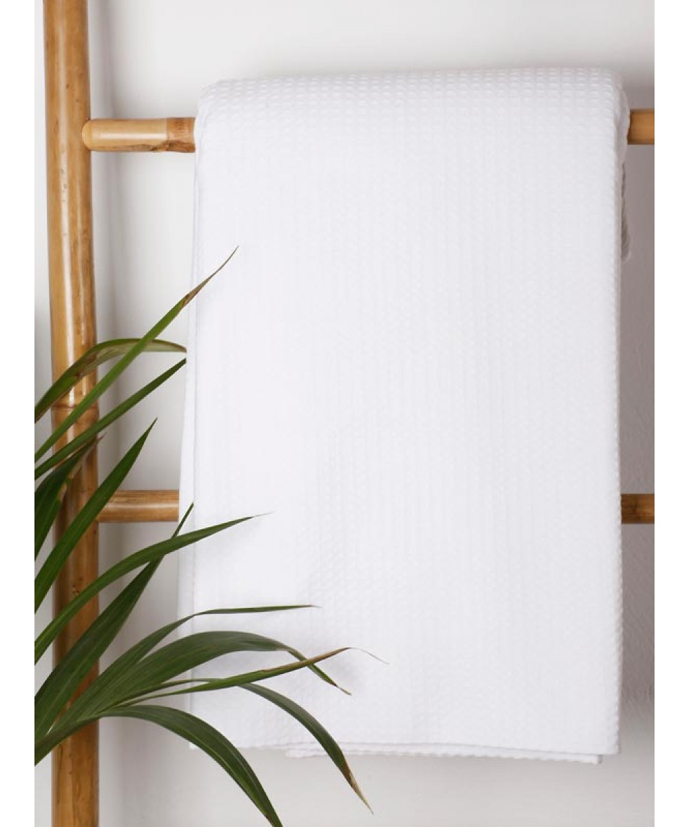 Κουβέρτα πικέ cotton White Μονή (165x265)