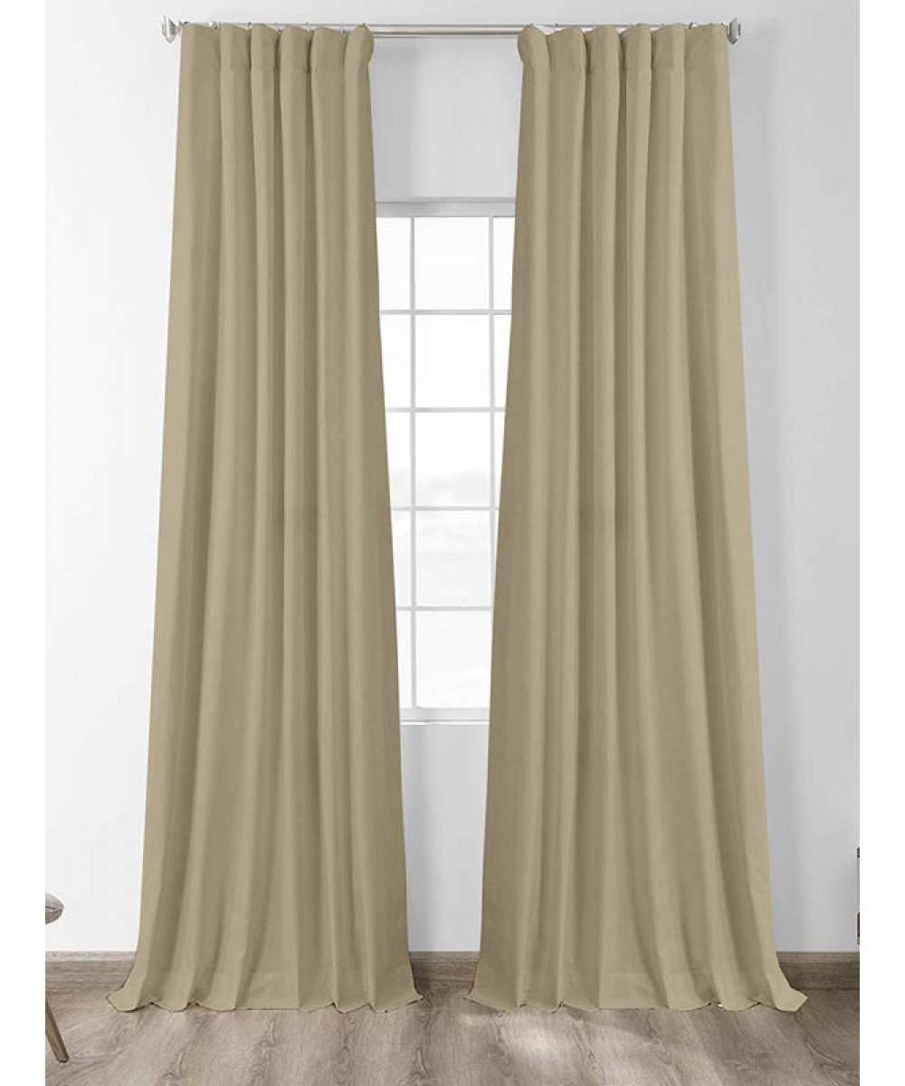 Κουρτίνα μπλακάουτ Beige 150x280