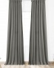 Blackout curtain Gray 150x280
