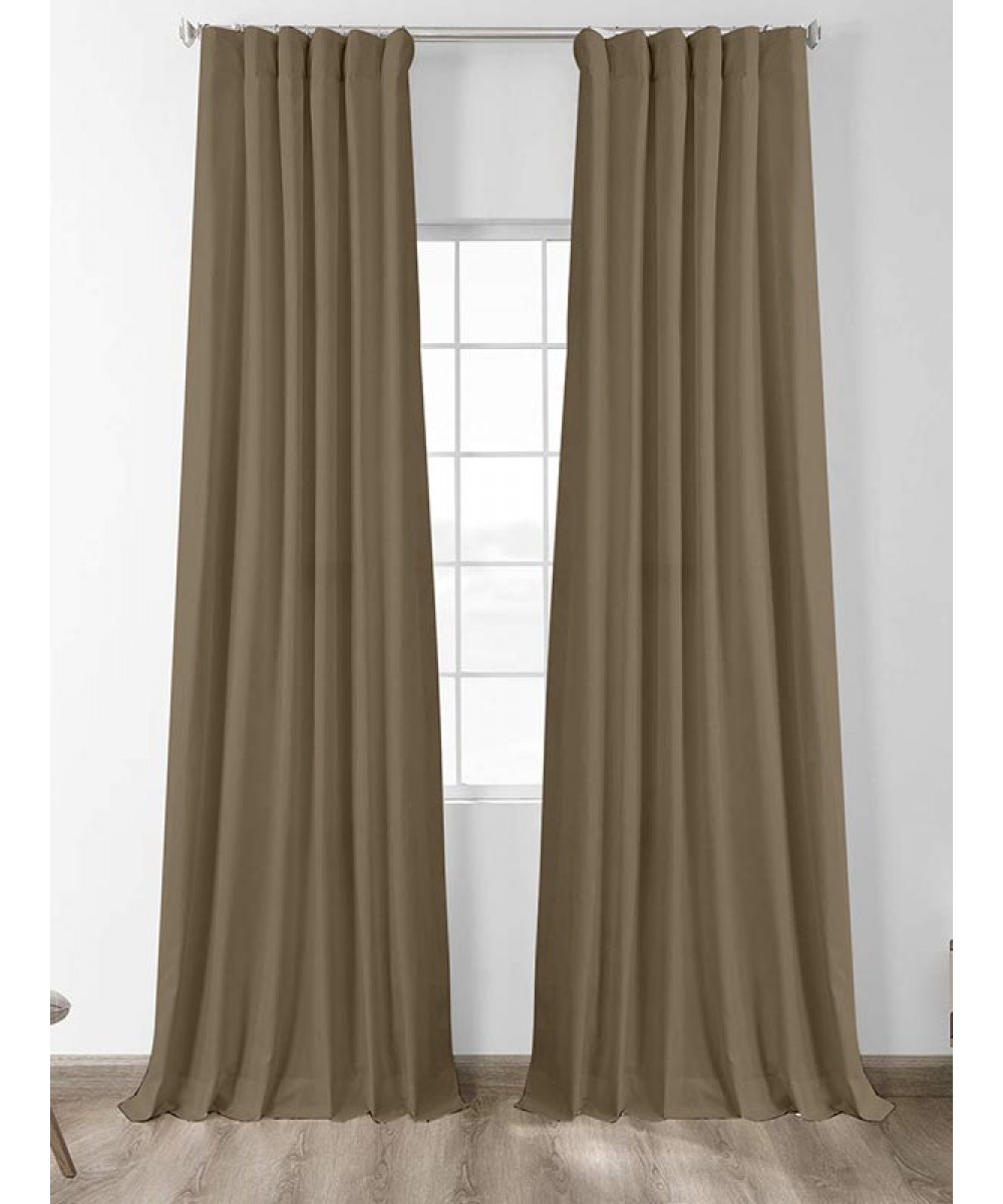 Blackout curtain Mocha 150x280