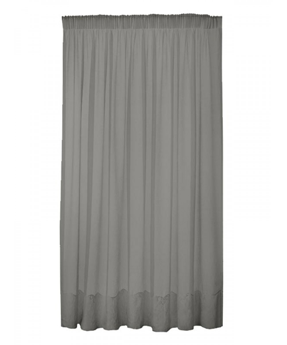 Gauze curtain Gray 300x280