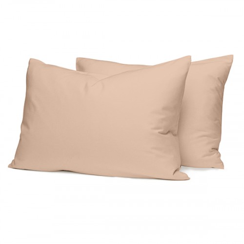 Pillowcases Cotton Feelings 110 Beige 50x70