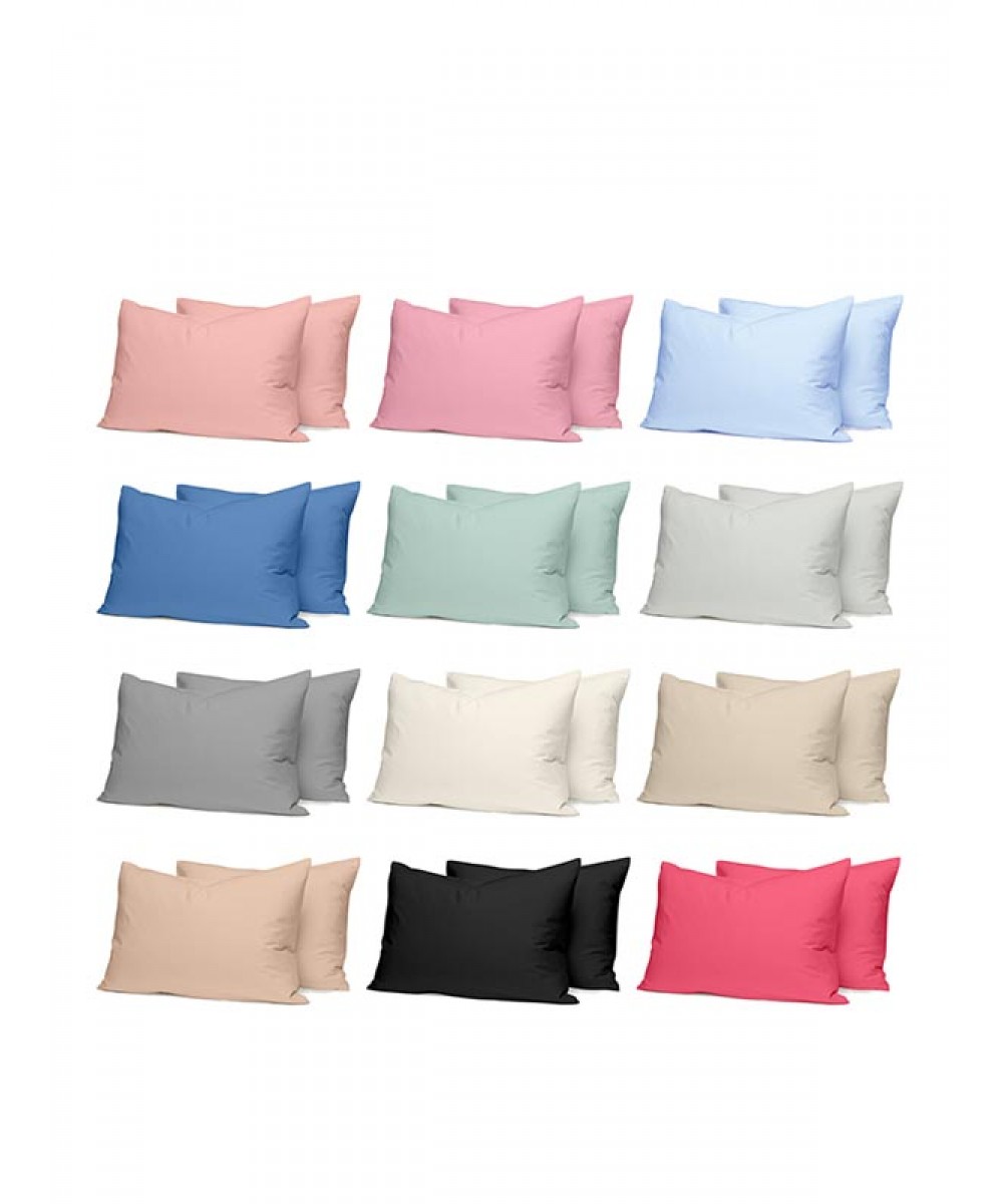 Pillowcases Cotton Feelings 103 Light Blue 50x70
