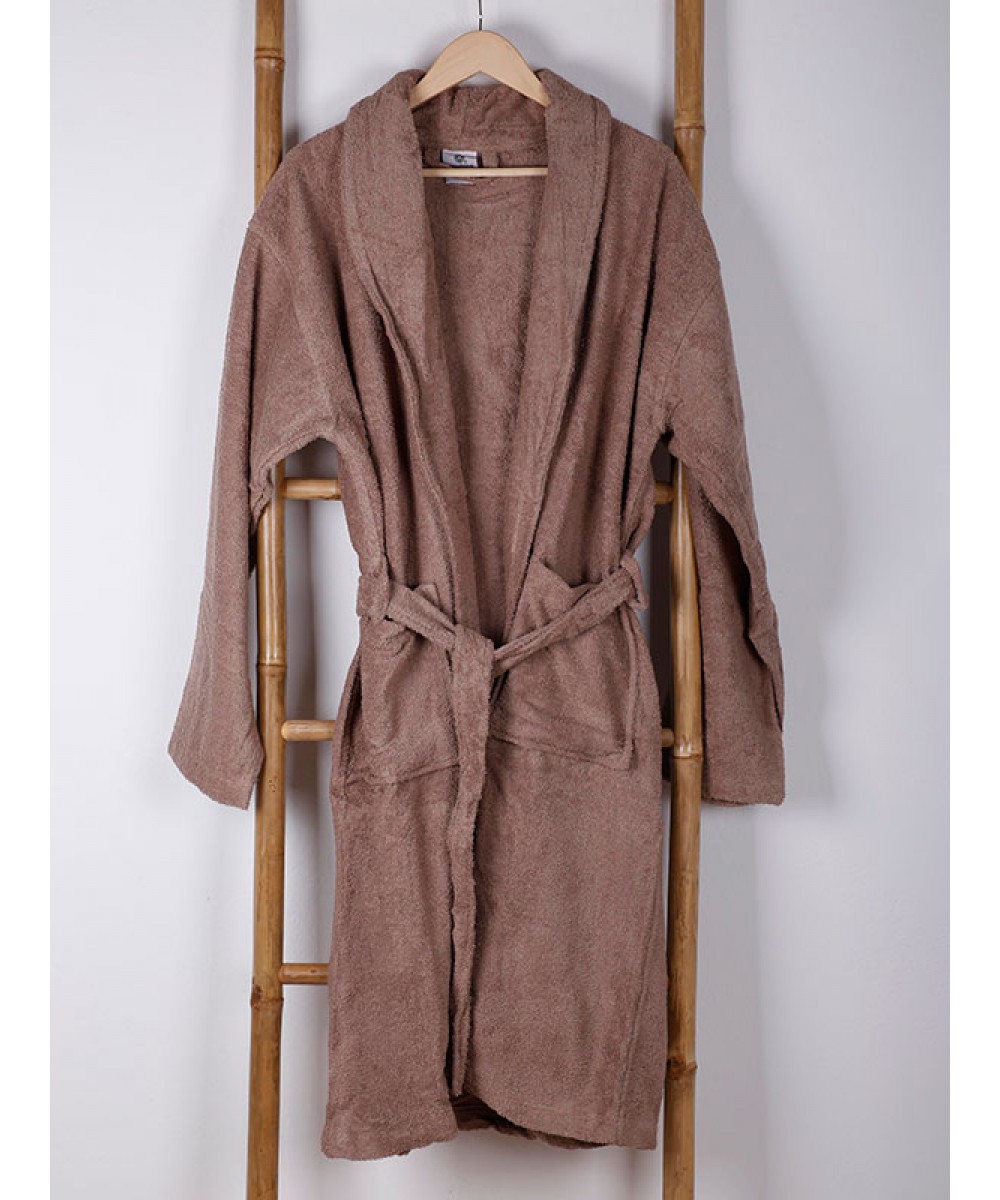 Sato Mocha Medium bathrobe