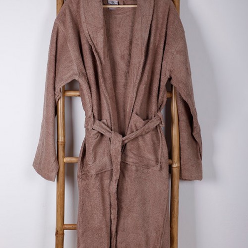 Sato Mocha Medium bathrobe