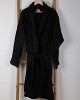Sato Black Small bathrobe