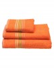 Stripes Orange Face Towel (50x100)