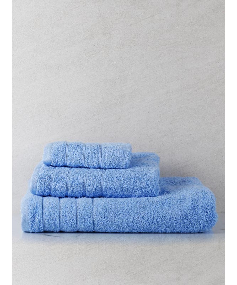 Combed towel Dory 1 Light Blue Set of 3 pcs.