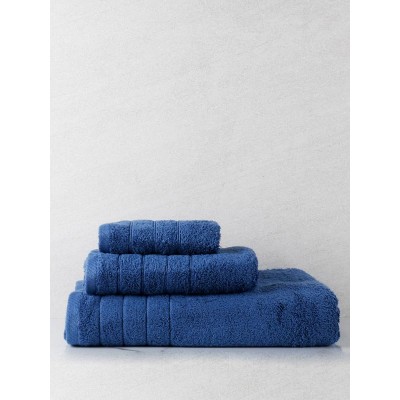 Combed towel Dory 19 Dark Blue Set of 3 pcs.