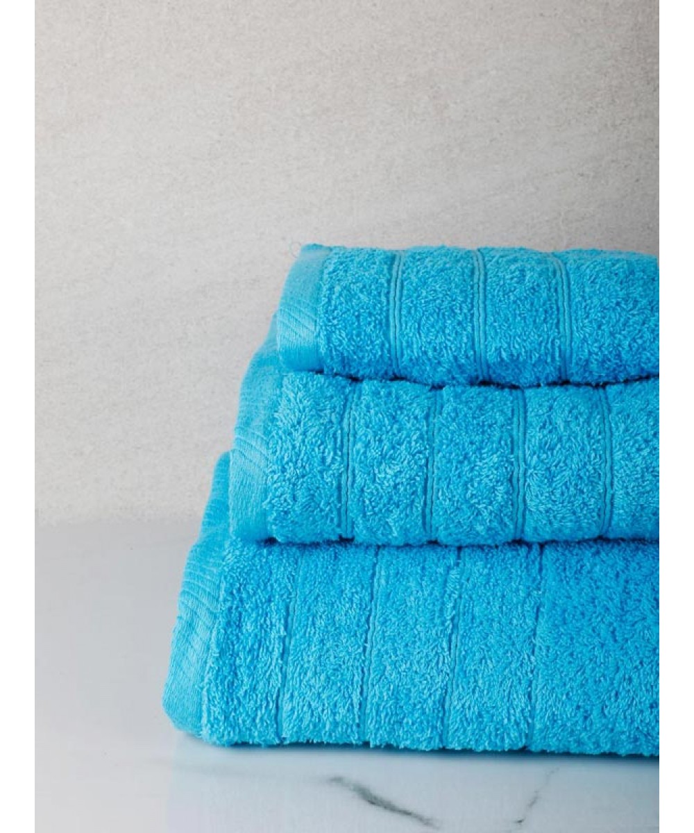 Πετσέτα πενιέ Dory 2 Turquoise Σετ 3 τεμ.