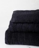 Combed towel Dory 21 Black Set of 3 pcs.