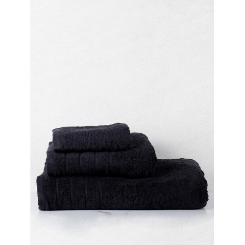 Combed towel Dory 21 Black Set of 3 pcs.