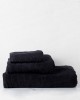 Combed towel Dory 21 Black Set of 3 pcs.