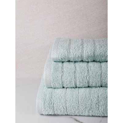 Combed towel Dory 24 Light Aqua Set of 3 pcs.