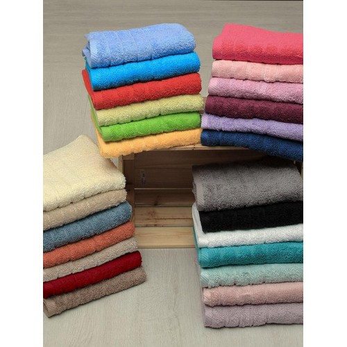 Combed towel Dory 3 Red Set of 3 pcs.