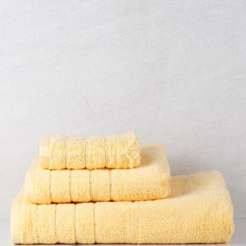 Combed towel Dory 6 Yellow Set of 3 pcs.