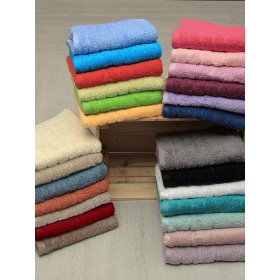 Combed towel Dory 7 Ecru Set of 3 pcs.