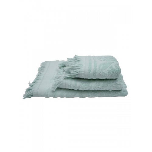 Krosi 2 Light Aqua Face Towel (50x90)