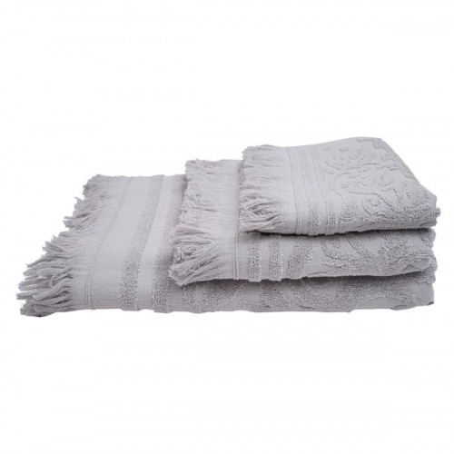 Πετσέτα Κρόσι 6 Light Grey Προσώπου (50x90)