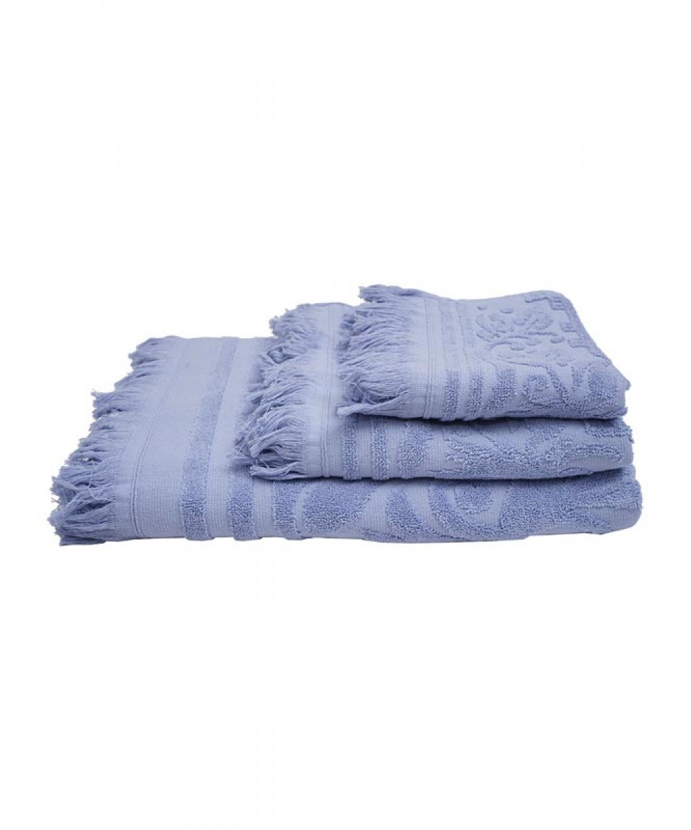 Πετσέτα Κρόσι 7 Blue Μπάνιου (80x150)