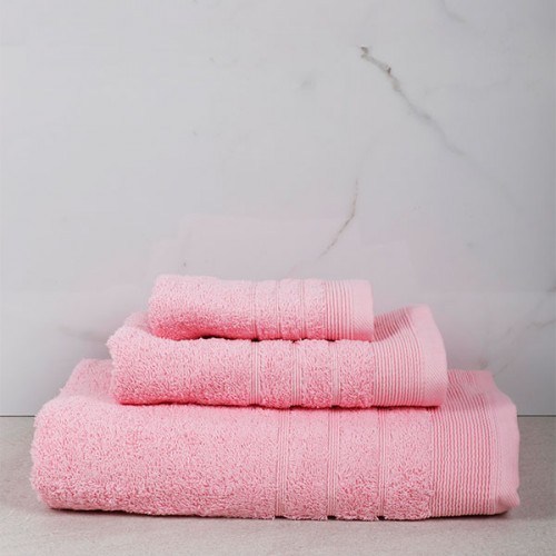 Πετσέτα Χίμπουρι 1 Pink Προσώπου (50x90)