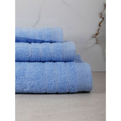 Himburi 16 Light Blue Face Towel (50x90)