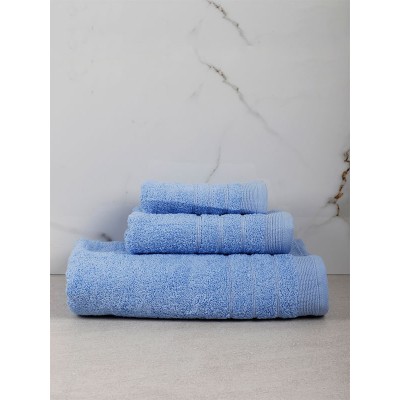 Himburi 16 Light Blue Face Towel (50x90)